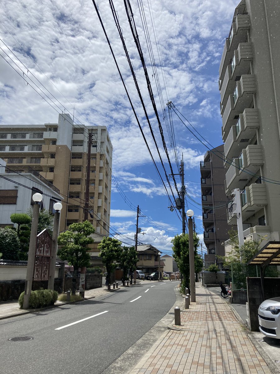 めっちゃ雨降ってるんですよ。