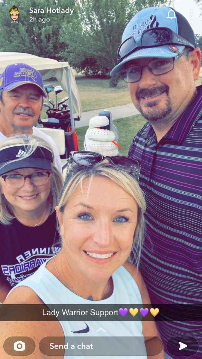 9th annual Winner Lady Warrior fundraiser golf Tourney. Fun time to raise money for a super ladies.