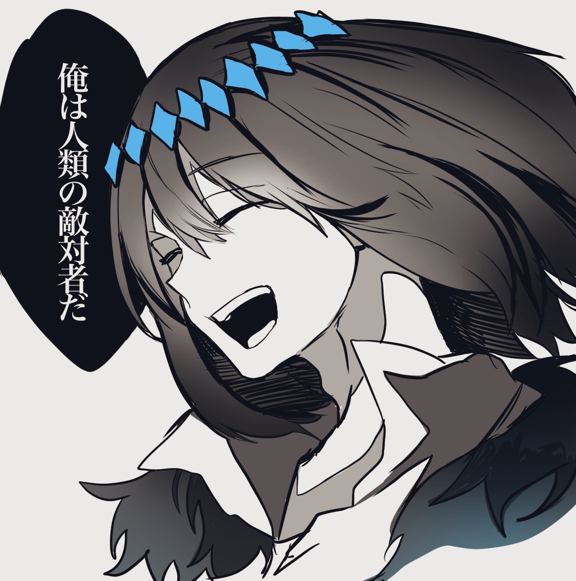 ⚠️2部6章ネタバレ注意
マジでかっこよかったです✨個人的に印象に残ったとこを描きました✨
#FGO 
#オベロン 