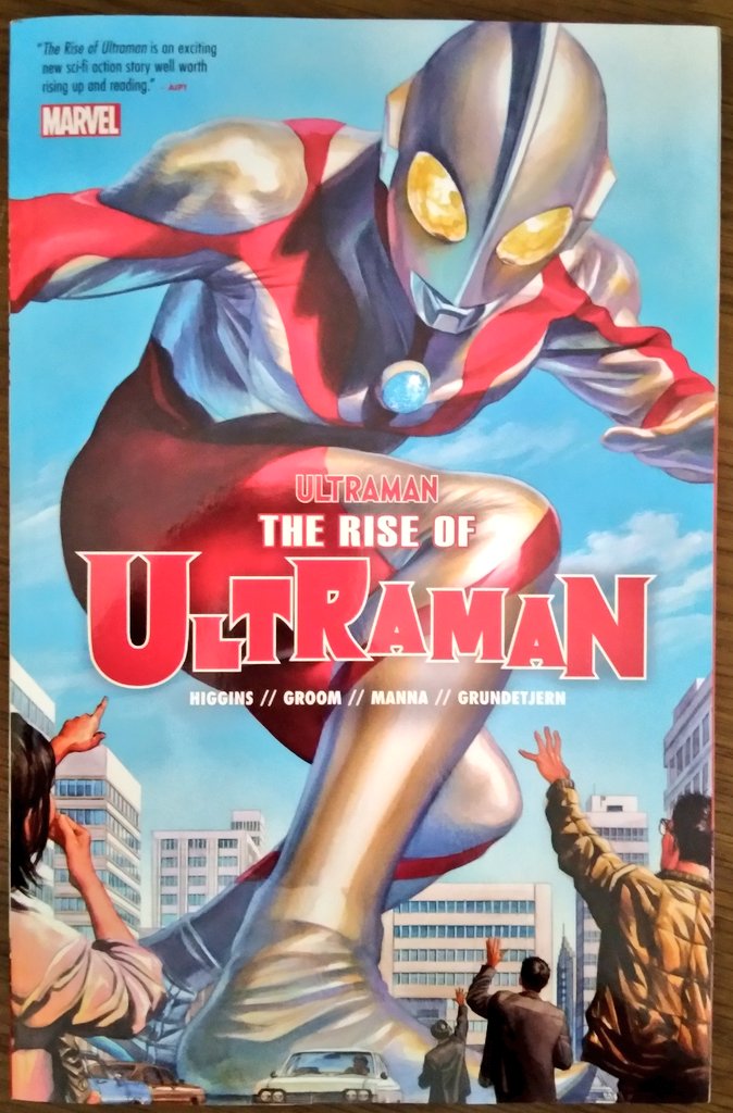 #donereading #MarvelComics The Rise of Ultraman by #KyleHiggins, #MatGroom, #FrancescoManna and #EspenGrundetjern. Looks like a reboot, feels like a continuation. In another universe. Heavier dialogues but that's ok. A good intro of the Ultra lore to mainstream comics. #nazbaca