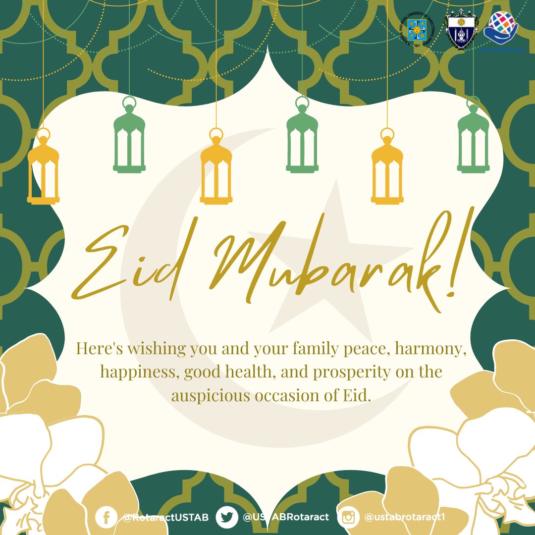 Today, let us join our Muslim brothers and sisters in celebration! 

Eid al-Fitr or “Festival of Breaking the Fast” marks the end of Ramadan. After a month-long of religious fasting, may you and your family have a prosperous celebration.😊

1/2