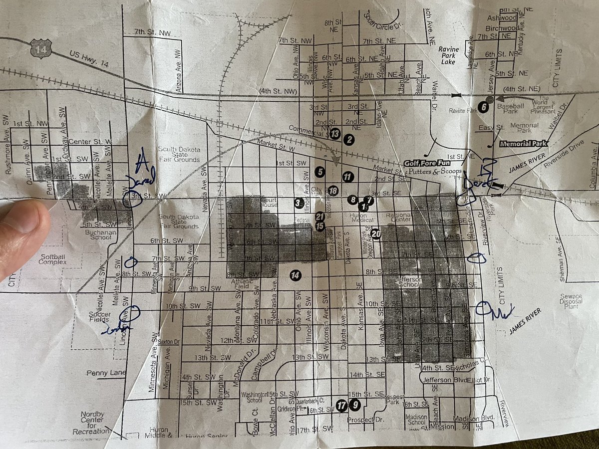 Day 5 SD AYC:
Prayer walk around the four corners of the city of Huron before the launch service of the new church plant.

Multiple guests came. 1 filled with the Holy Ghost! An amazing service.