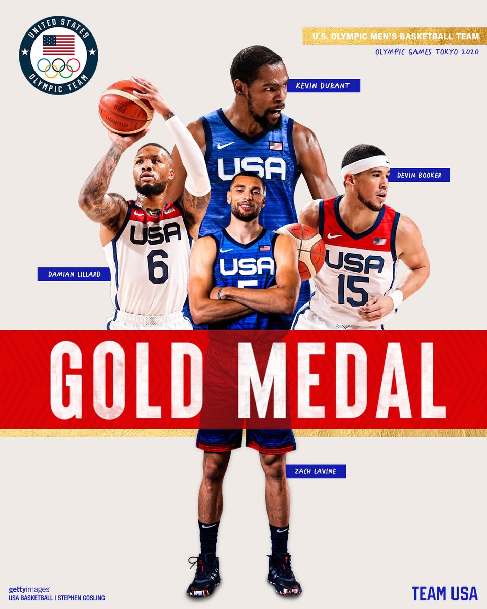 Nba Family Reacts To Team Usa Winning Gold At Tokyo Olympics Nba Com
