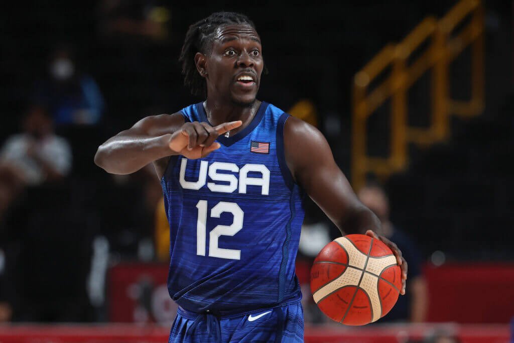 FletcherWDSU's tweet image. Lauren…and now Jrue Holiday…
Olympic Gold Medalists 🥇