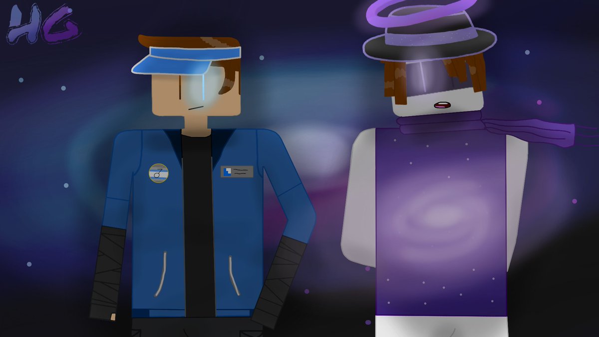 Happy186_'s tweet photo. [💙Twins🌌]
A birthday art for @HappyMemes000 
Well, looks like we are just good twins apparently.
.
❤️&amp;🔁are appreciated!
#robloxart #roblox #digitalart #art #ArtistOnTwitter https://t.co/1p3DlcGLeP