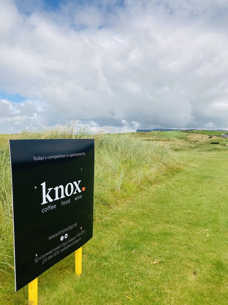 Delighted to sponsor the O’Connor cup in <a href="/CountySligoGC/">The County Sligo Golf Club</a>. Weather hasn’t been the kindest this week but still a treat to play.