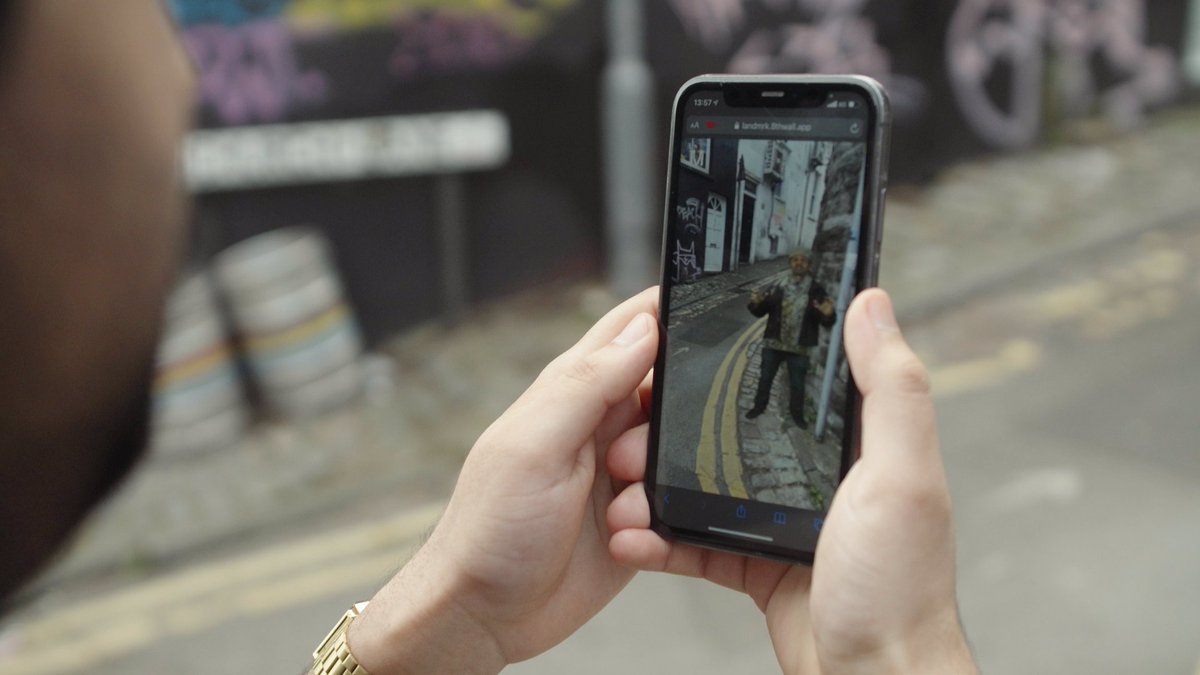 eim_platform's tweet image. Legendary Bristol artist and drum and bass pioneer DJ Krust has a proposition: a 2-D hologram tour. Join him on a walk and discover the locations which hold personal and musical significance to him using our platform: everythingismusic.io 📲📍