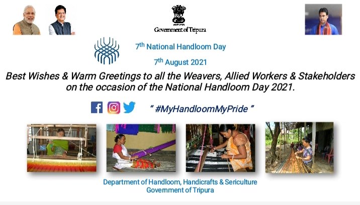 Handloom, Handicrafts & Sericulture, Tripura (@handloomtripura) on Twitter photo 