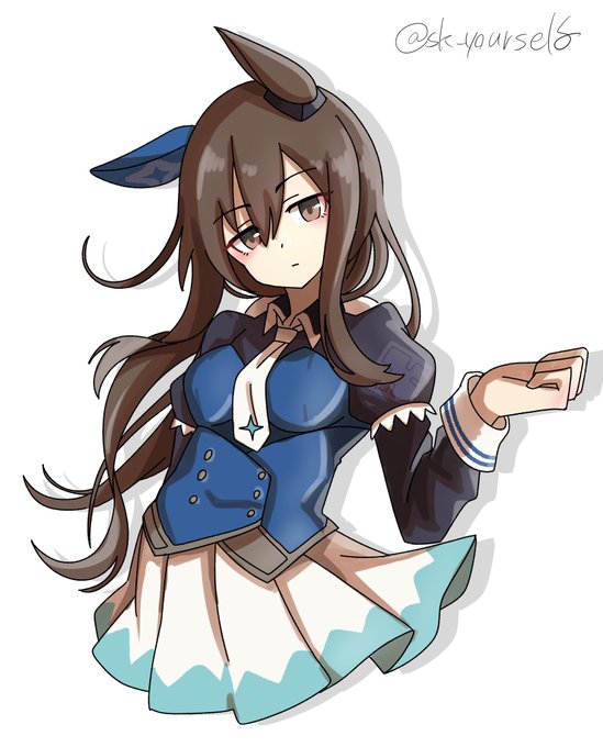 4、アドマイヤベガ
 #ウマ娘五十音順に描いたらライスシャワーの時にはかなり疲れている説 