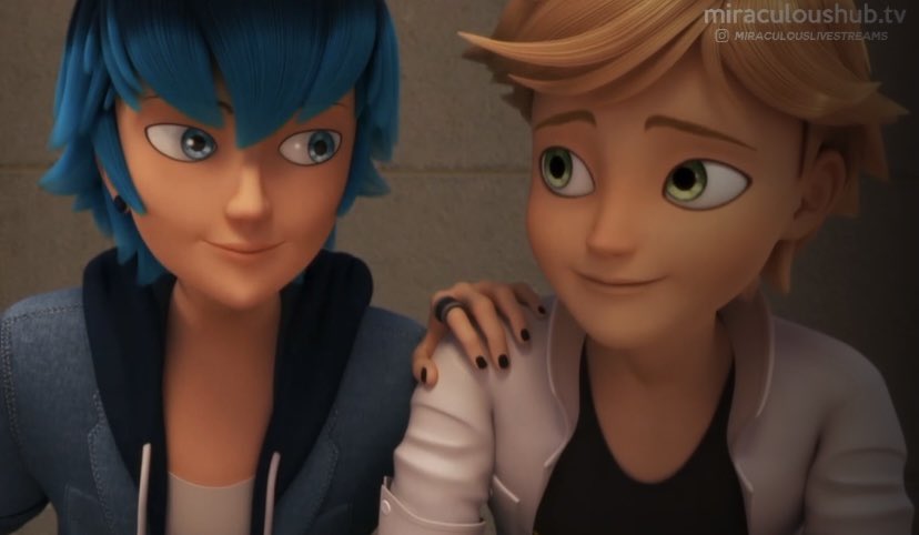 akumatize's tweet image. #MLBS4Spoilers 

I LOVE THIS TRIO SM