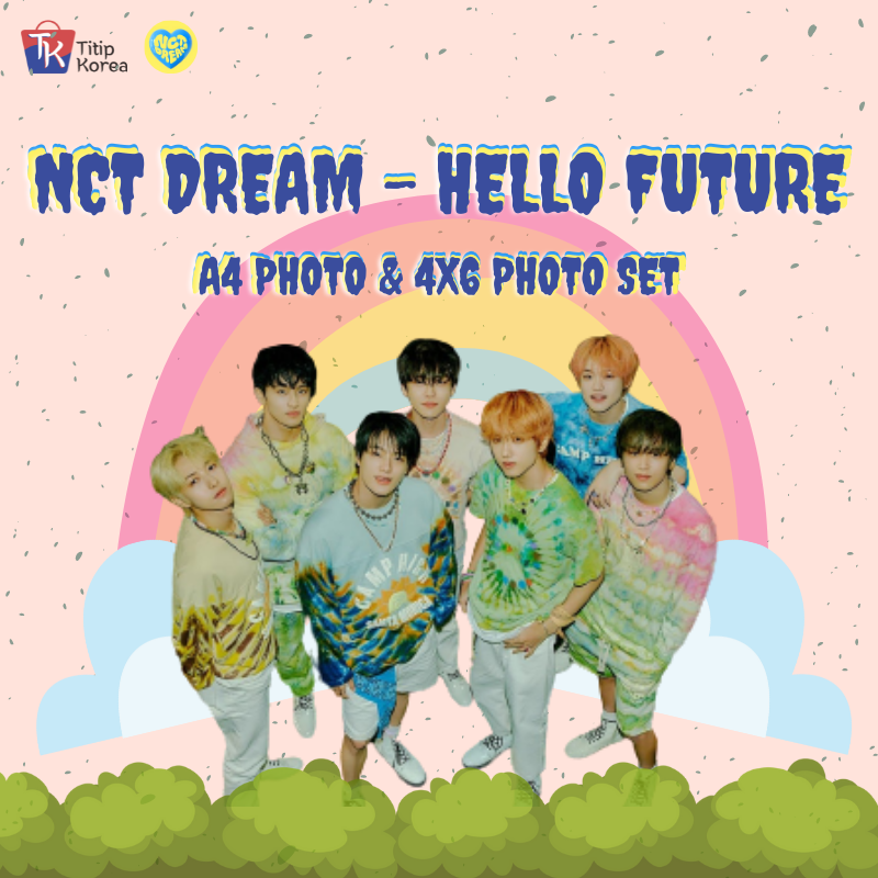 Titipkorea's tweet photo. [OPEN SLOT - PRE-ORDER]
NCT Dream - Hello Future MD

📌 4X6 PHOTO SET
7 slot : Rp141,000

📌 A4 PHOTO / member
5 slot : Rp172,000

CLOSE PO : ~setiap slot terisi

✅ DP 70%
✅ Est EMS+tax
✅ Pelunasan bisa via Tokopedia

💞Kindly DM for order💞 https://t.co/41GgRrGmM7