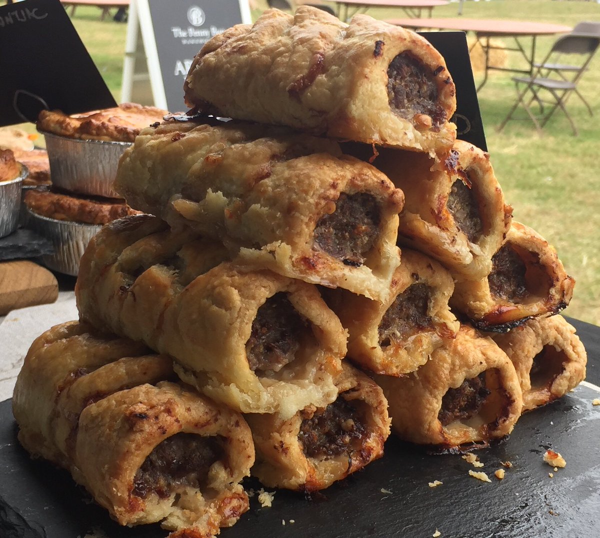 #snapemaltings #farmersmarket today! #gamepies #scotcheggs #sausagerolls