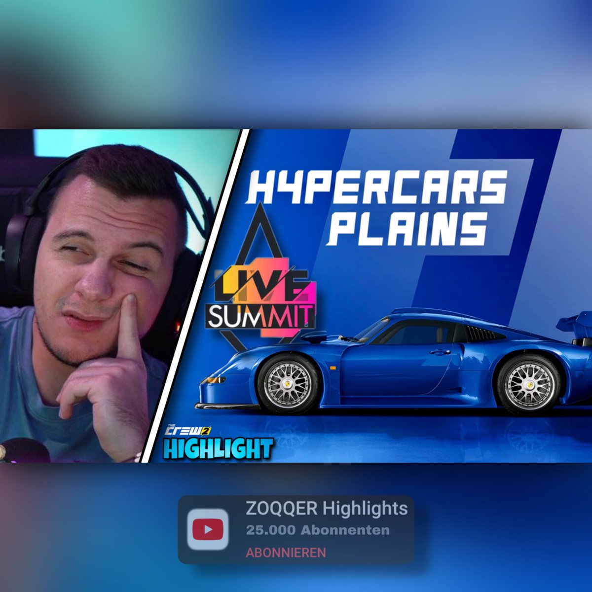 ZOQQER's tweet photo. PLATINโ
Summit๐๐ฝ https://t.co/lyAkHnoCA3
.
.
.
#thecrew2 #tc2 #thecrew2game #thecrew2gameplay #tc2weekly #thecrew2photography #ubisoft #youtuber #youtubegaming #twitch #twitchstreamer #twitchgermany #twitchpartner #ZOQQER
@TheCrewGame @UbisoftDE @ubisoft @IVORYTOWERoffic https://t.co/3hENLy3xLb