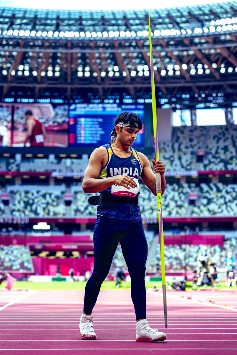 #NeerajChopra
First Gold Medalist Of INDIA. <a href="/Neeraj_chopra1/">Neeraj Chopra</a> won First Gold Medal in tokyo 2020, Congratulations 🇮🇳🇮🇳  🥇🥇Proud moment. 
#Cheer4India #Olympics #IndiaAtTokyo2020 #ProudMoment  #goldmedal