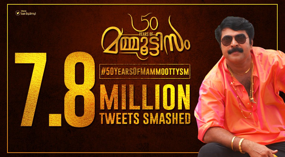 EThakkus's tweet photo. #50YearsOfMammoottysm https://t.co/CEa1BErbOo
