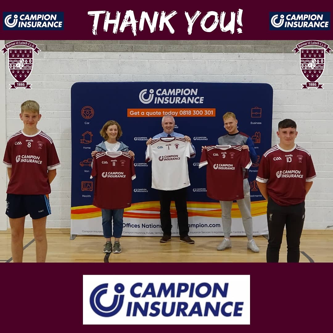 Borris_GAA's tweet photo. We would like to say a huge thank you to Martin Goldsboro and all the team at @CampionIns for presenting us with this beautiful new set of jerseys for our U17 Hurlers ๐๐ฑ๐ป
All credit to Patricia and Denis Ryan who entered us ๐๐ป
#CampionInsurance #BorrisAbรบ ๐ฑ๐ป #community https://t.co/BIBhyWR7mz