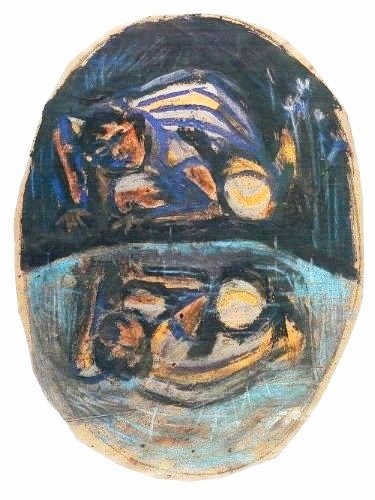 _sinesapiens_'s tweet photo. Paintings by Pier Paolo Pasolini https://t.co/IxUJsvU5kE