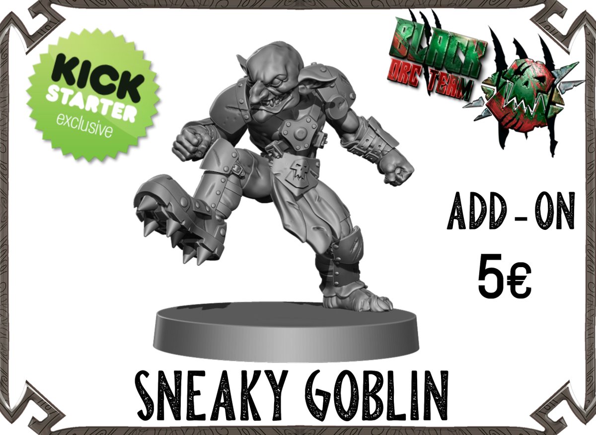 First unlocked stretch goals, don´t miss this chance to get some exclusive miniatures with your team!!!

kickstarter.com/projects/willy…