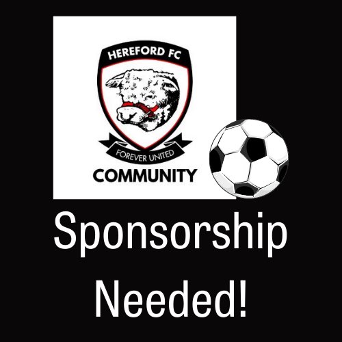 Herefordshire Means Business (@hfdmeansbiz) on Twitter photo FOOTBALL SPONSORSHIP NEEDED!!!
<a href="/HerefordFCComm1/">Hereford FC Community</a> are looking for sponsorship for the Under-18s Team for the upcoming 2021/22 season!
Interested? Contact:
jnash@herefordfc.co.uk
#Football #sponsorship #Herefordshire #herefordfc <a href="/HerefordFC/">HerefordFC</a> #community ⚽️ FOOTBALL SPONSORSHIP NEEDED!!!
<a href="/HerefordFCComm1/">Hereford FC Community</a> are looking for sponsorship for the Under-18s Team for the upcoming 2021/22 season!
Interested? Contact:
jnash@herefordfc.co.uk
#Football #sponsorship #Herefordshire #herefordfc <a href="/HerefordFC/">HerefordFC</a> #community ⚽️