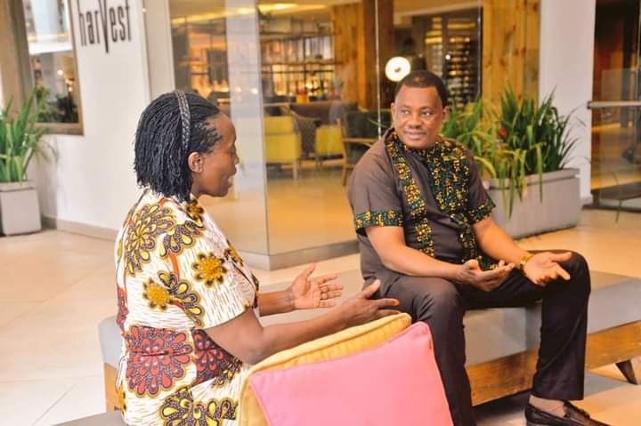 Today, National Assembly Speaker JB Muturi @SpeakerJBMuturi  had a lunch meeting with his good friend and the Narc Kenya Party Leader, Martha Karua @MarthaKarua. They shared on politics and issues of national interest. 

#KenyaForward