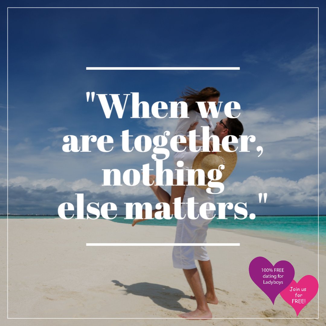 iDateLadyboy's tweet photo. https://t.co/RQlLoLq6g9

#lovequotes #romantic #transgendersingles #transgirlfriend #onlinedating https://t.co/QiOsnTcCRs