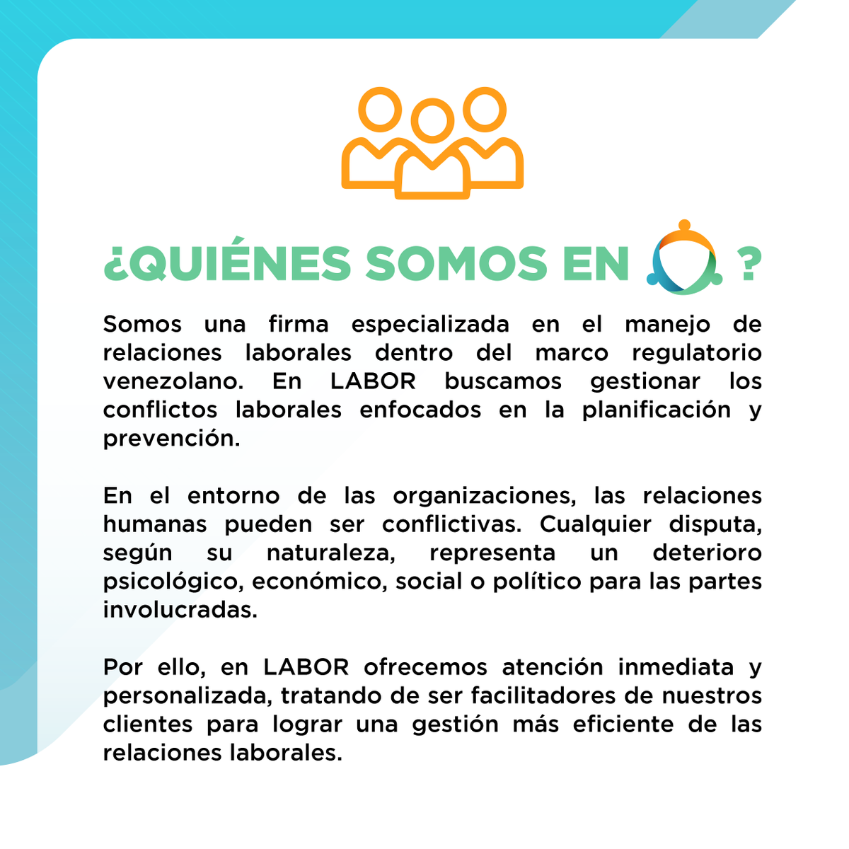 LaborGG's tweet image. #LaborGG Soluciones laborales que trascienden lo legal y generan valor: laborgg.com