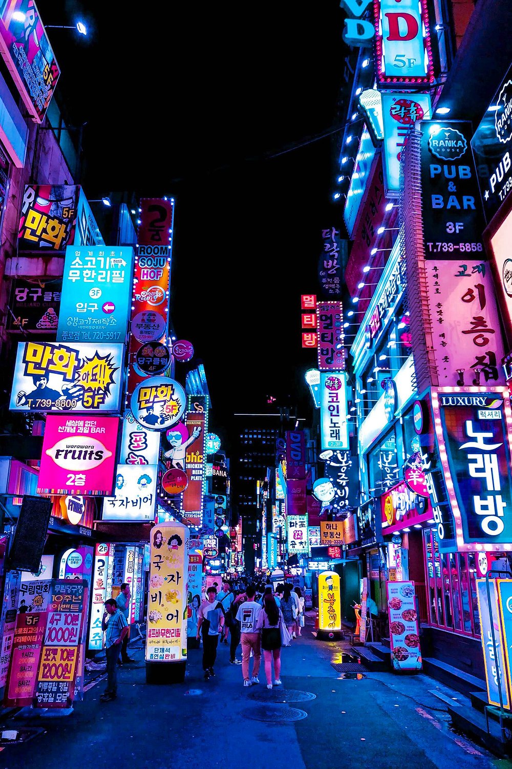 Shiphone5 釜山の夜 17 釜山 プサン Busan 繁華街 ネオン街 T Co S1zmcikvyc Twitter