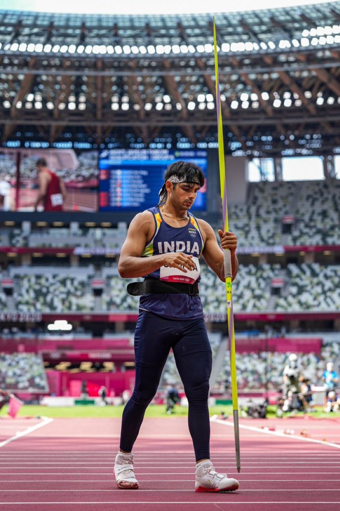 Gold! 🥇🇮🇳

Congratulations <a href="/Neeraj_chopra1/">Neeraj Chopra</a> 
A win that a billion have waited for.