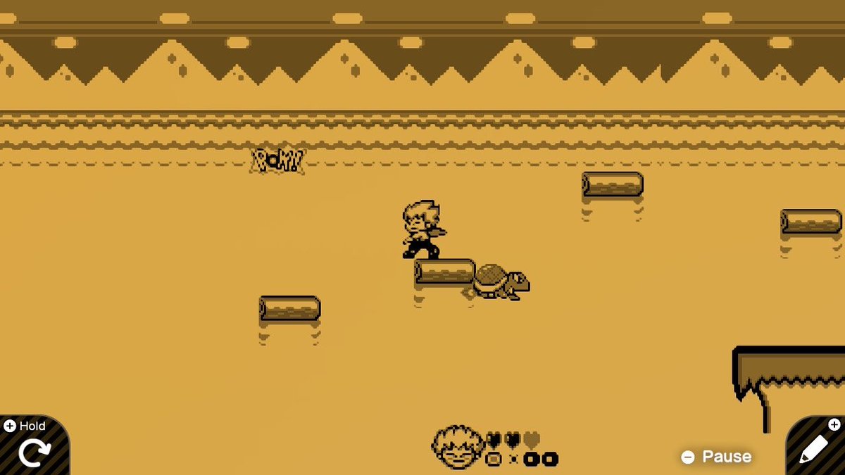 Jongjungbu's tweet image. GBG Kid Dracula
A short platformer starring the Gameboy’s Kid Dracula! 
Controls: 
L-stick to move
A - Jump (hold for higher jump)
B - Fire
X - Fly as a bat (for a short while)
Game ID: G-003-G55-7RH
#GameBuilderGarage #NintendoSwitch