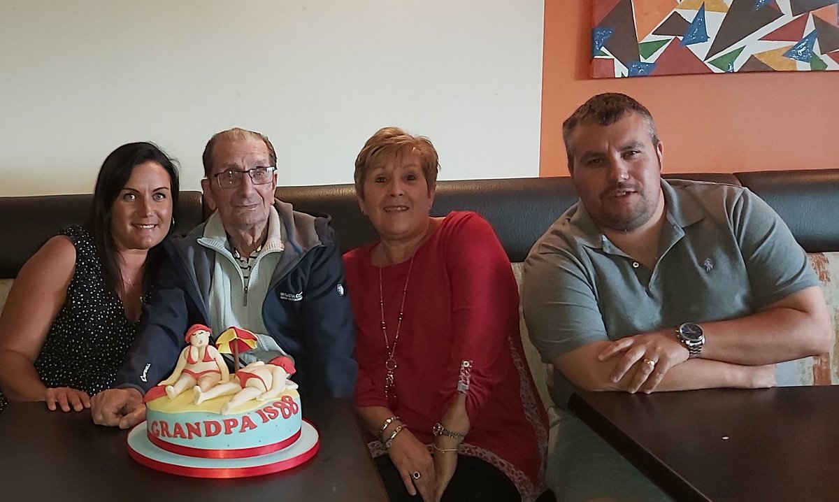 MammiPugh's tweet photo. Happy 88th Birthday Grandsha! 🎂 #NeuaddwenAberbargoed #TwoFatLadies88 https://t.co/6PWFdMDbKs