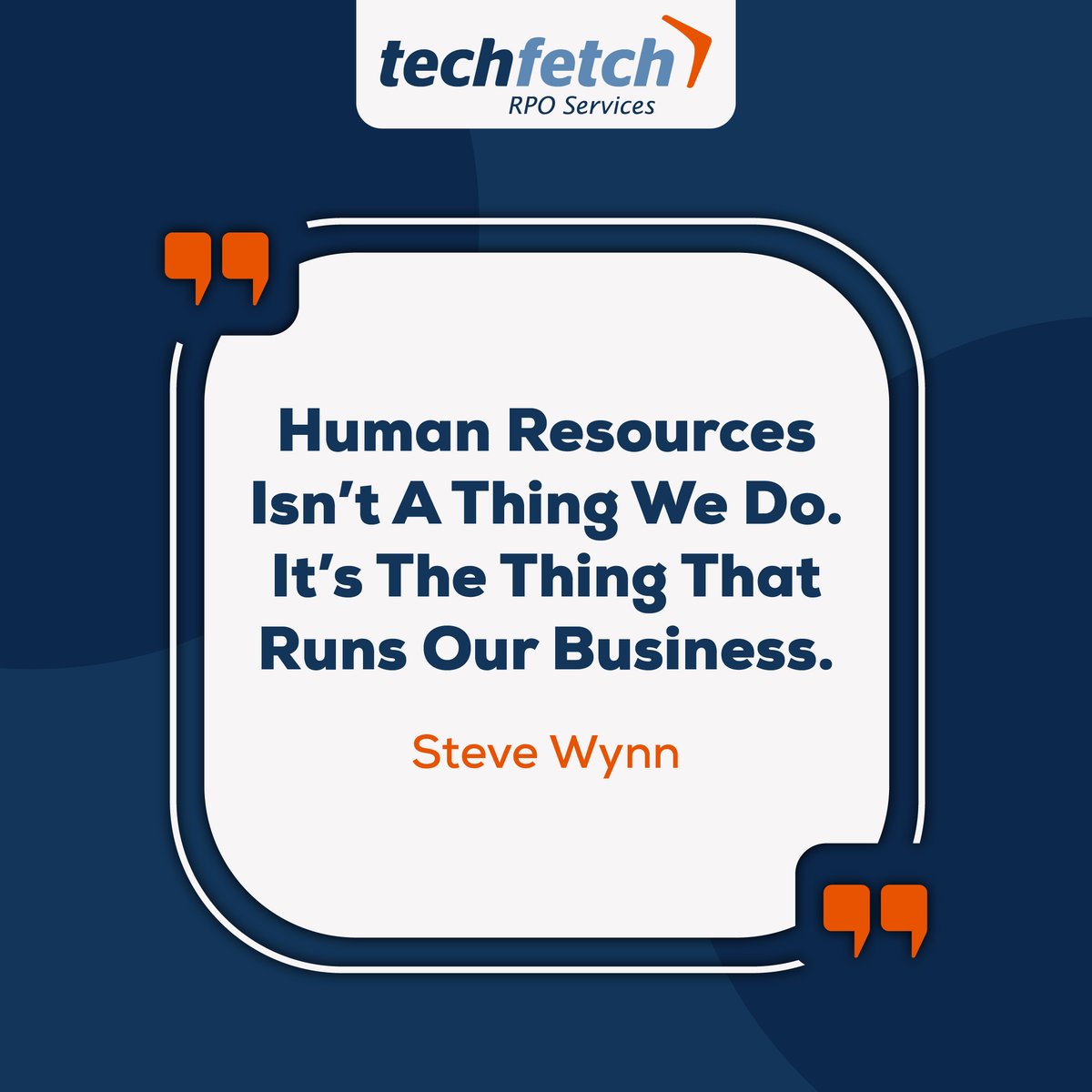 TechfetchRPO's tweet image. It is essential to have strategic HR partners to fulfill the overall business plan and objectives. Techfetch RPO is here to help you find and build the perfect team. 
Visit rpo.techfetch.com  for more details.
#TechfetchRPO #motivationquotes #businessquotes