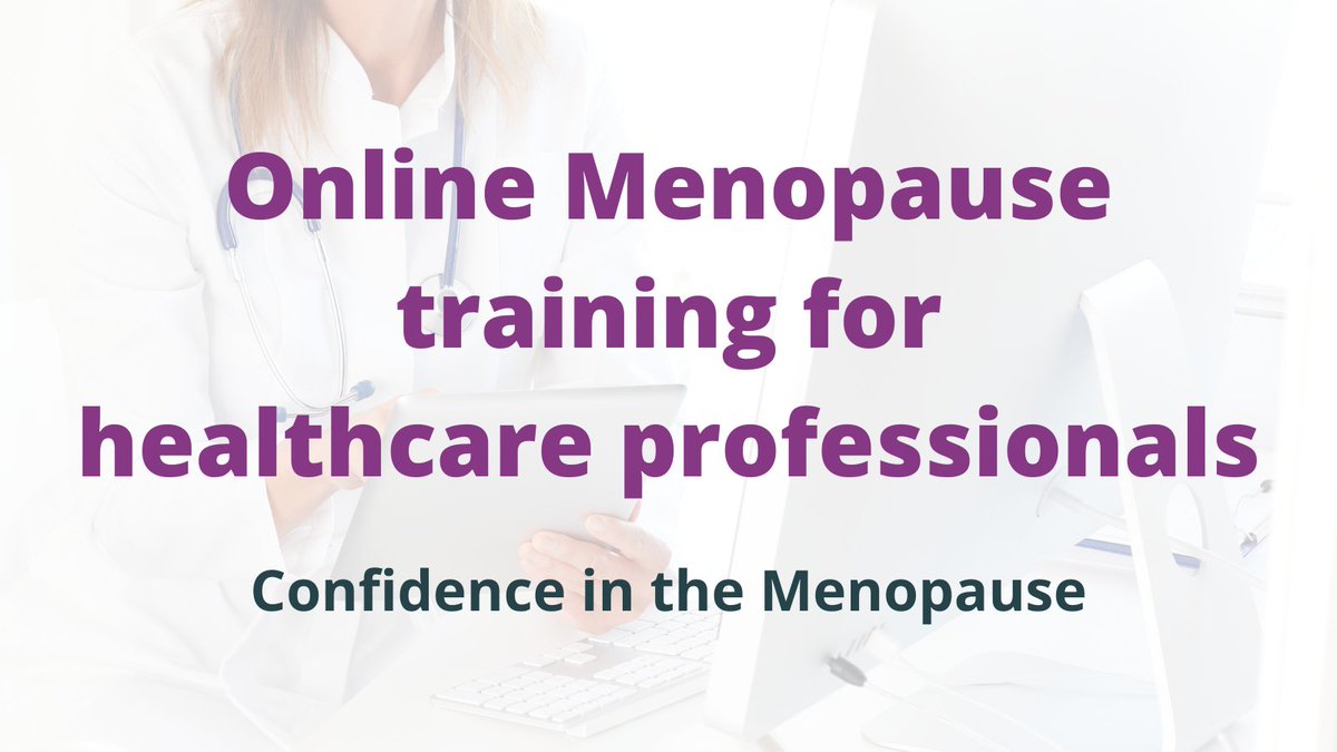 drlouisenewson's tweet photo. Want to tell your healthcare professional about our #onlinemenopausetraining that over 10,000 practices have signed up to already? Print off our flyer to show them more. If you are a healthcare professional let your colleagues know too!

https://t.co/m2MvYMEdQw

#menopausecourse https://t.co/4Pi6HmdyOE