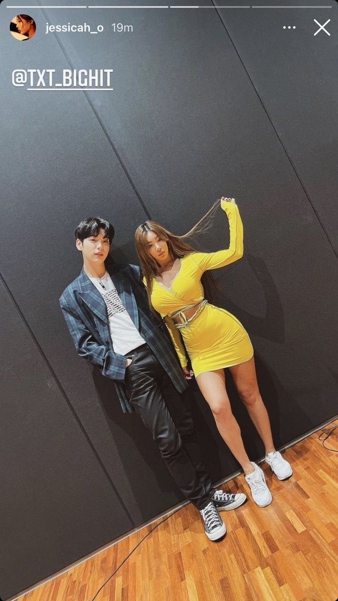 304verse's tweet image. Jessi’s Instagram Update with Soobin

@TXT_members @TXT_bighit