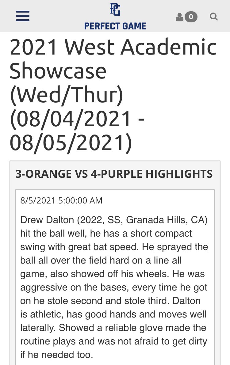 Dalton6Drew's tweet photo. Thank you @California_PG  @PGShowcases for the write up ⚾️❤️⚾️@CaliforniaBucs @thebstraining @FitnessUag @TBVipers @Chaminadesports @ChicoWildcats @PBR_Uncommitted https://t.co/xRezN2XFD1