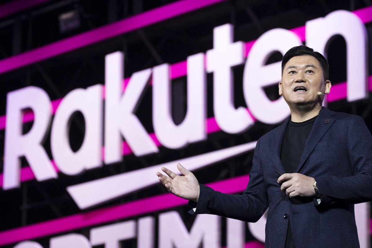 ForbesAsia's tweet photo. Hiroshi Mikitani gained $760 million after @Rakuten won its first mobile network deal In Europe. https://t.co/wIndaTRXip by @1234567890ruby https://t.co/bWJ6VZaw0z