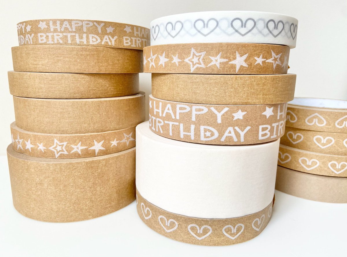 Good morning all. 💚

We can stick things without plastic.

 🌿Here’s one way ... 

...and a new design coming soon!

#plasticfree #bizbubble #giftfinder #giftideas #SmallBiz #papertape #papertapes #planetfriendly #SaturdayMotivation #plasticpollution