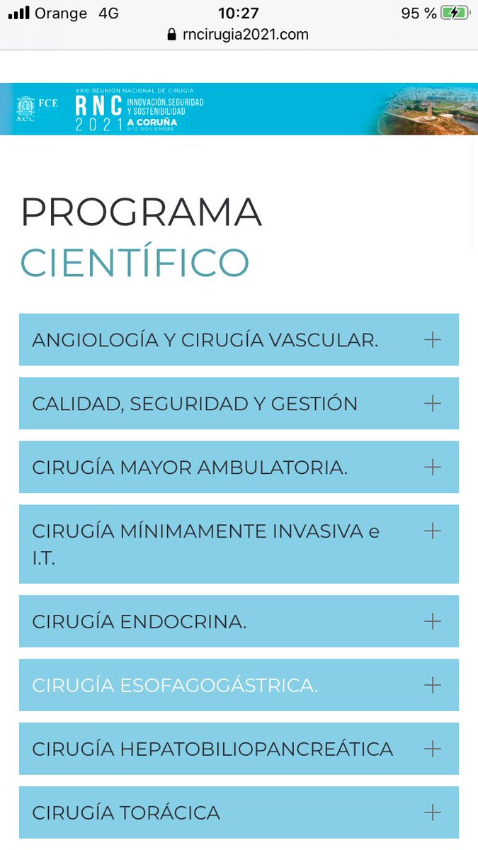 Estad atentos al correo!, Ya se está notificando el día y la sesión en la que se defienden vuestras comunicaciones. Preparad la agenda que nos vemos en Coruña!. 💪🏻 ⁦<a href="/rncirugia2021/">rncirugia2021</a>⁩