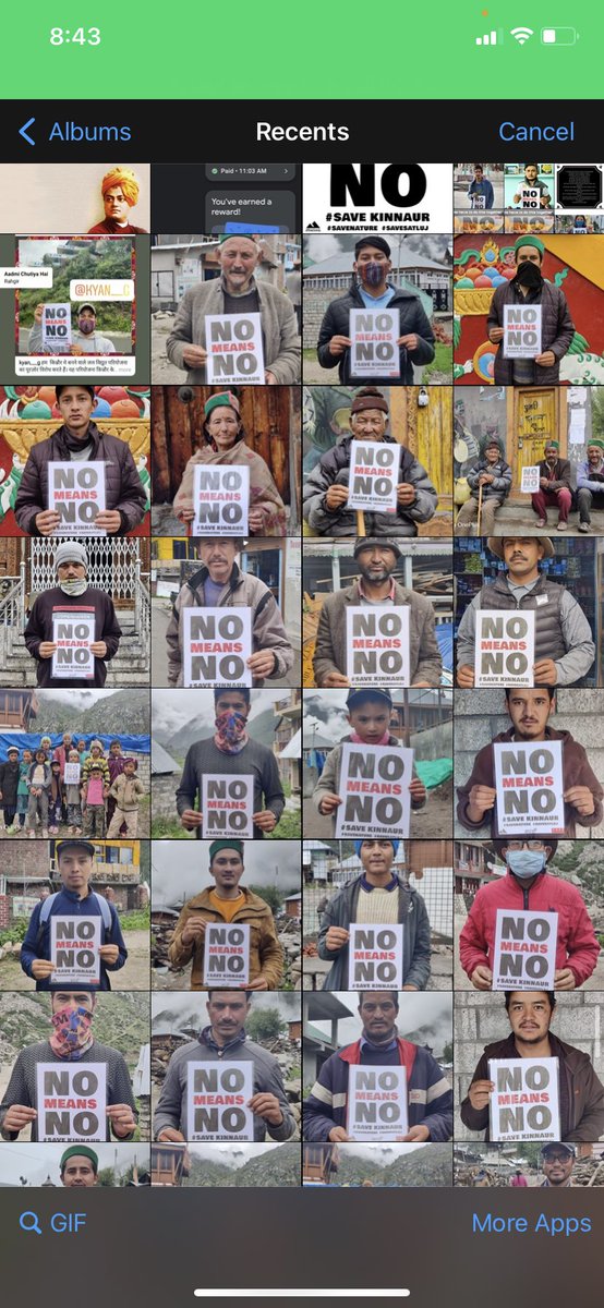 kyang_himalaya's tweet photo. no more hydel project in Kinnaur 

#no_means_no
#save_kinnaur #kinnaur #himachal #savehimalaya https://t.co/Pvveuf6zt3