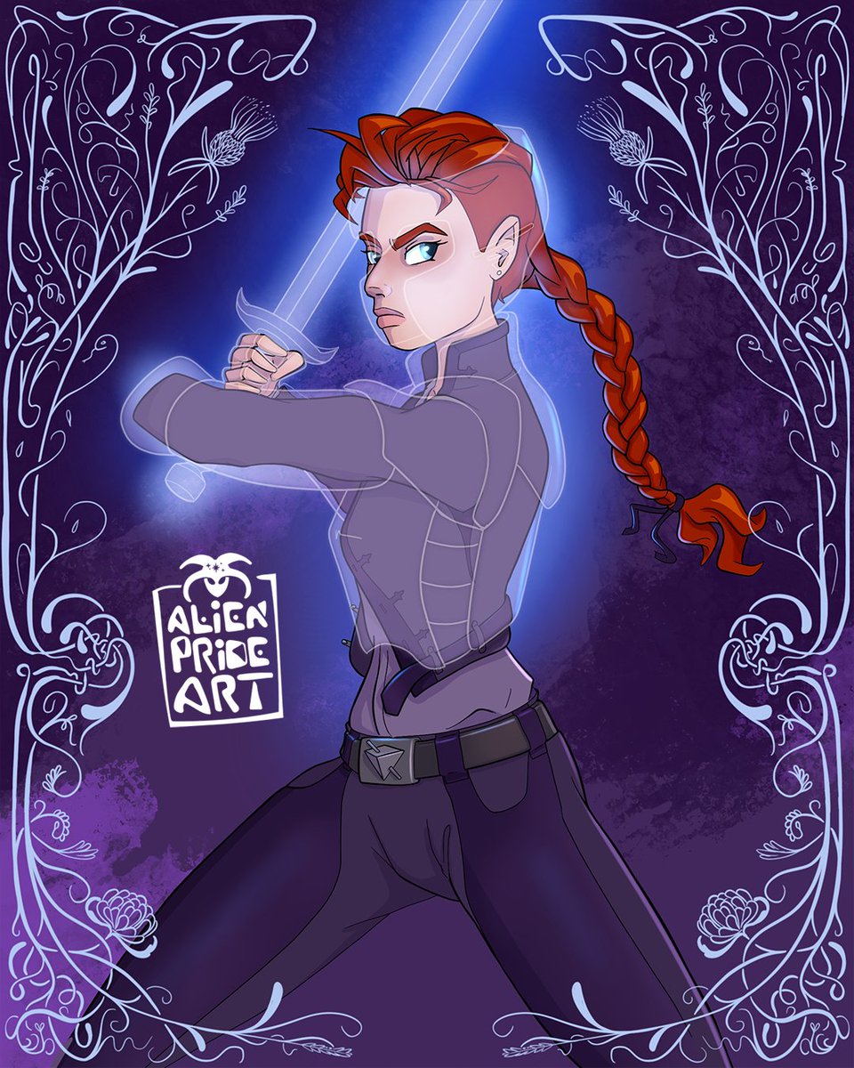 alienprideart's tweet photo. I just finished this #fanart of Morag McCloch, the #demonslayer. She is one of the main characters of “#ElevenfromGraiport”. #fantasy #demonslayer #demons #dnd #rpg #magicandcreatures #magic #fantasybooks #fantasytrilogy #lotr #lordoftherings #narnia #conanthebarbarian https://t.co/rAdcsLaEQk