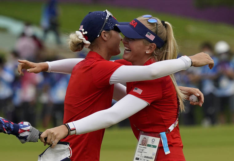 Dream season for Nelly Korda now includes Olympic gold medal