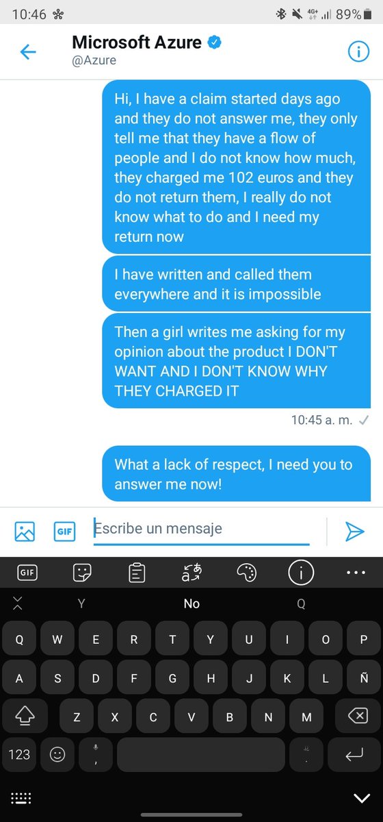 FragMusic's tweet photo. @Azure I need my problem solved now!, It's too many days and they don't even answer!  It is money that is at stake, it is DELICATE... https://t.co/E36vEm7Pyw