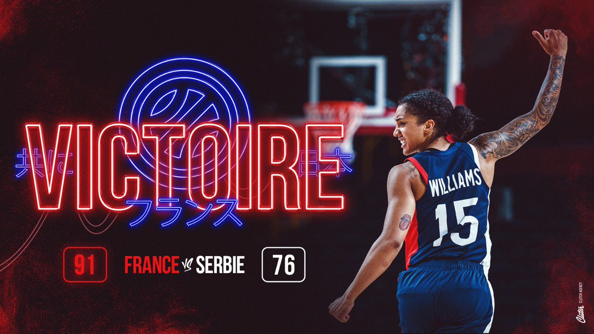 ELLES L'ONT FAIT ! LE BRONZE OLYMPIQUE À TOKYO ! 💙😍

🥉🥉

#SERFRA  🇷🇸 🆚 🇫🇷 #EDFBasket #Tokyo2020 #Basketball