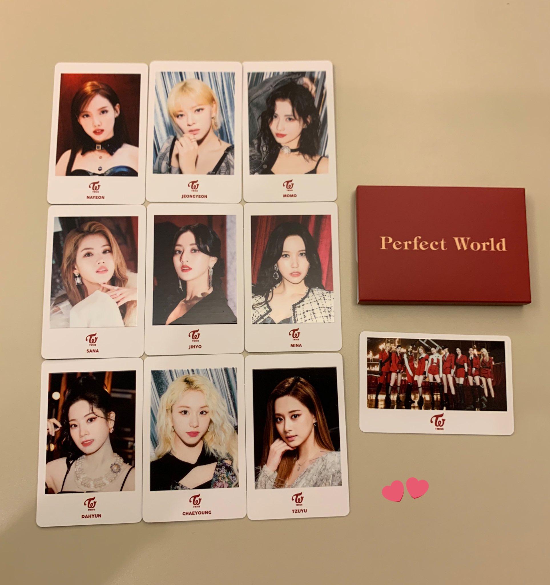 ビタミンカラーのハーモニー TWICE フォトカードセット オール