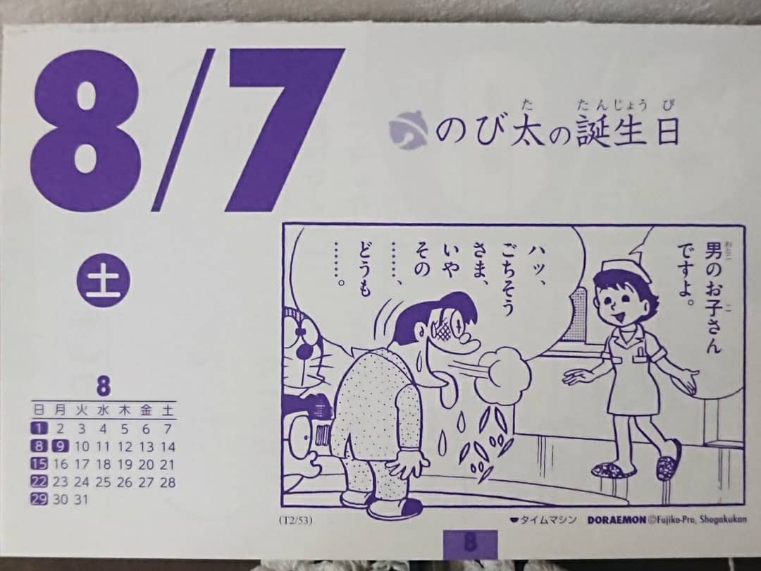 ドラえもん X のび太の誕生日 Hotワード