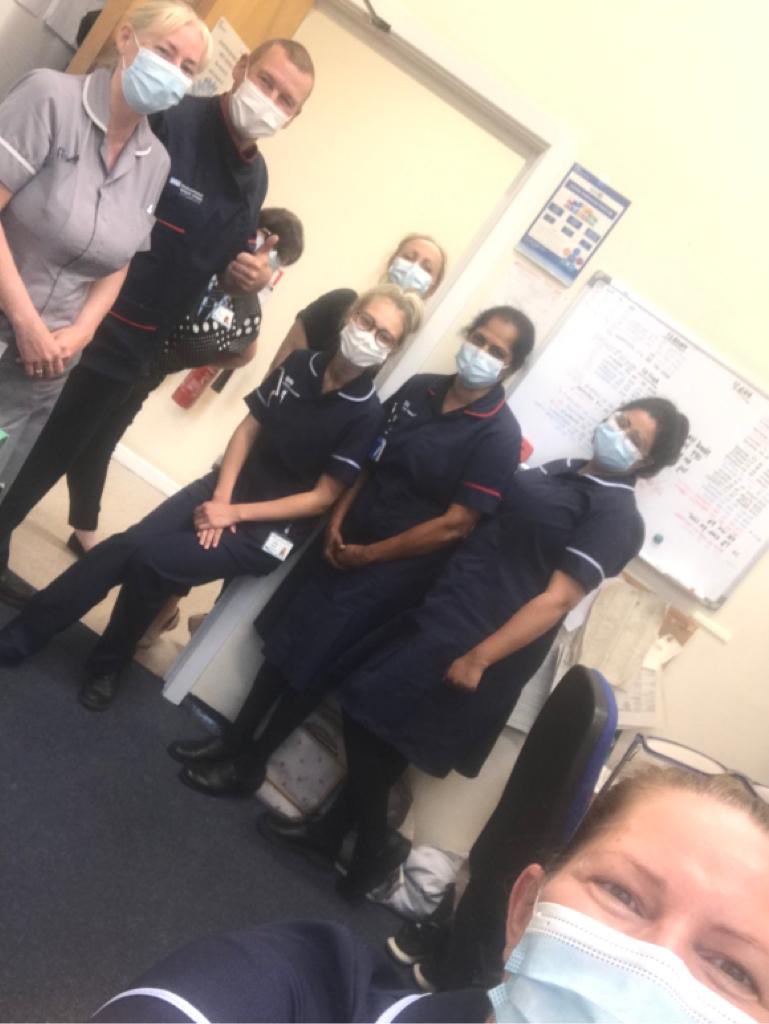 HeysAnnette's tweet photo. Absolutely loving my new IPC NMGH work family (even the ones who try to photo bomb) #worklifebalance #learningloads @CMFT_IPCTV @louiseoc66 @NorthMcrGH_NHS https://t.co/Xbq8FT9yEV