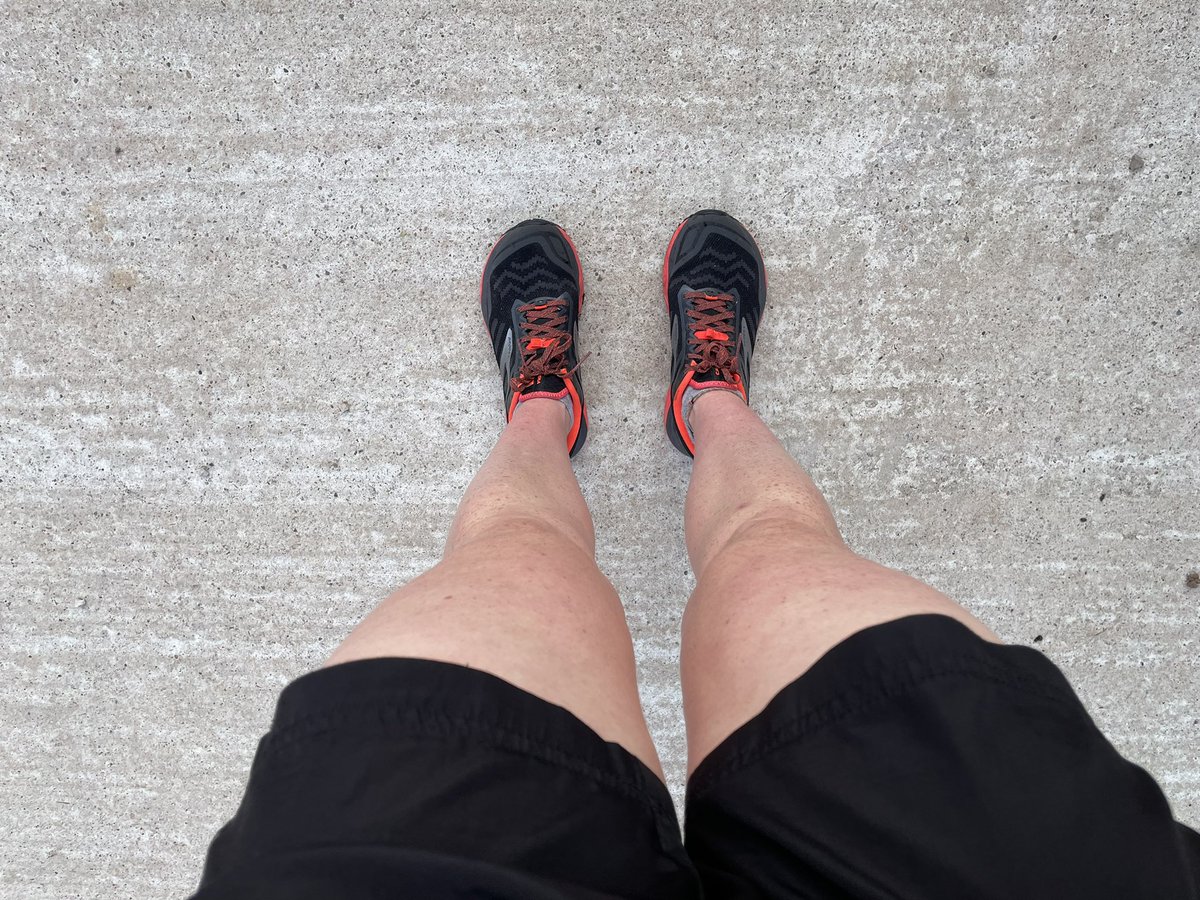 Thought I better get involved in #AHPsActive. Tired legs on a 7 mile run this morning to finish a 36 mile week.🦵