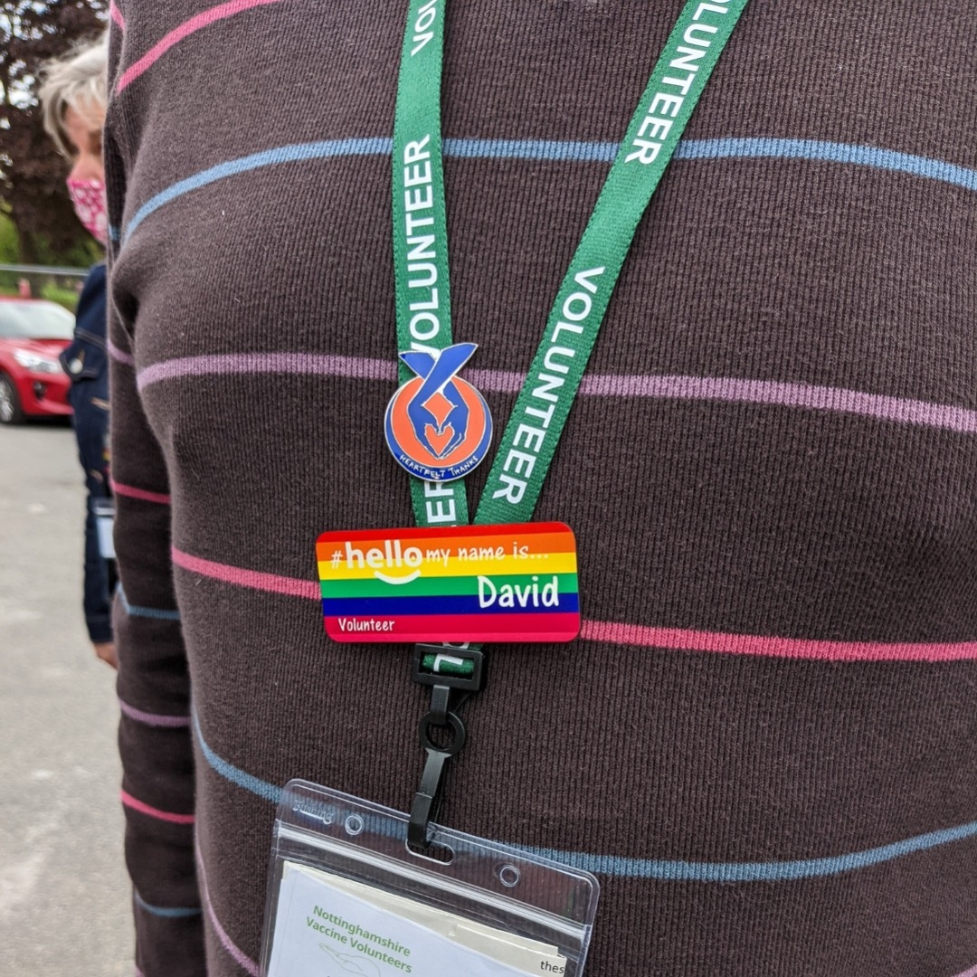 PinYourThanks's tweet image. ⭐David is one of the thousands of amazing volunteers supporting vaccination centres across the UK❤️⁠
⁠
Thank you to David and all the vaccine volunteers - You are ALL legends!👏⁠
⁠
#nottinghamshire #thankyou #pinyourthanks #nhs #nhscharitiestogether #volunteeringmatters⁠