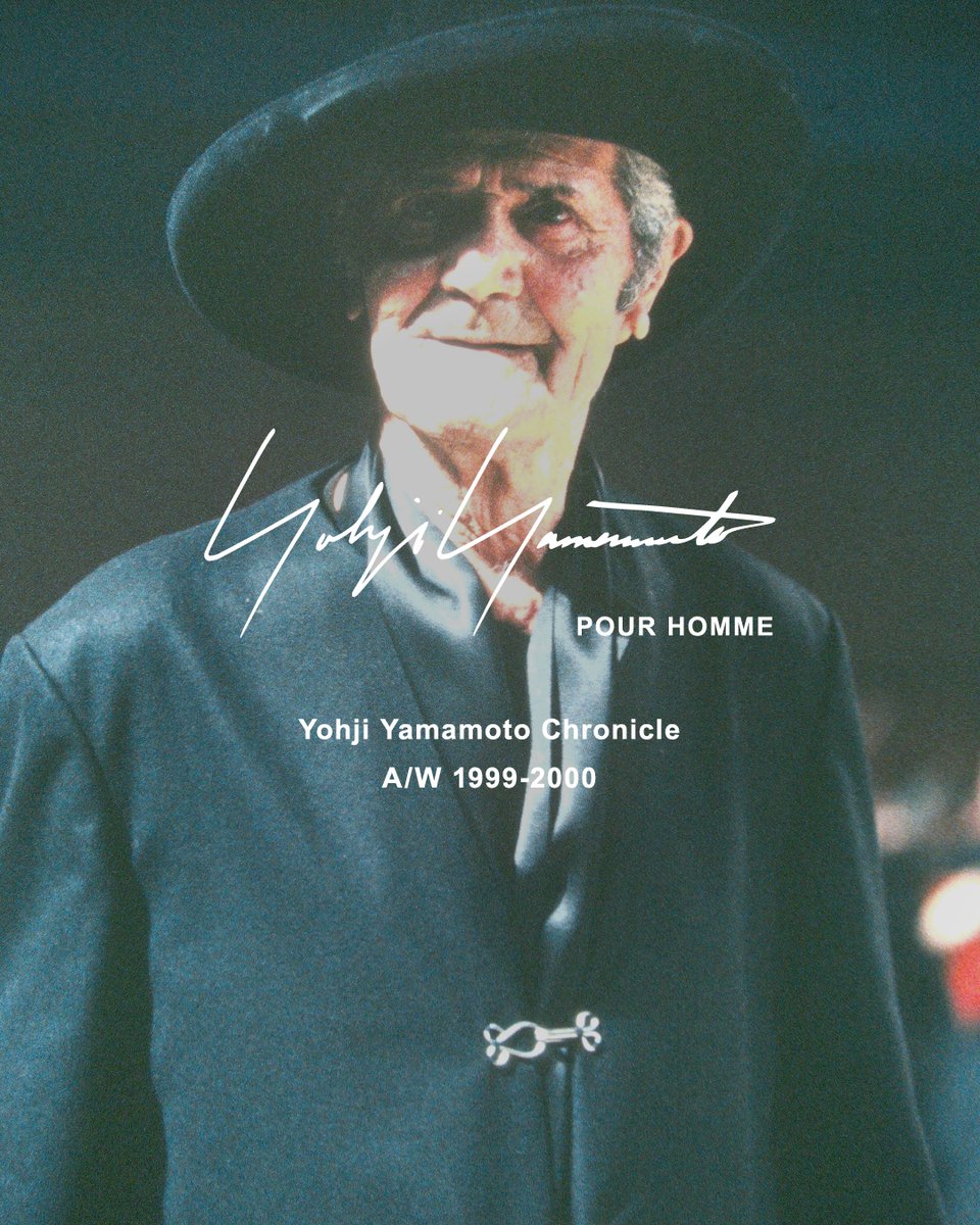 officialyohji's tweet photo. Yohji Yamamoto Chronicle
- Yohji Yamamoto POUR HOMME
AW 1999-2000
https://t.co/4BjLrRnmaj
#YohjiYaamamotoChronicle
#YohjiYamamoto
#YohjiYamamotoPOURHOMME
#AW99 https://t.co/mwWK9lqN2y
