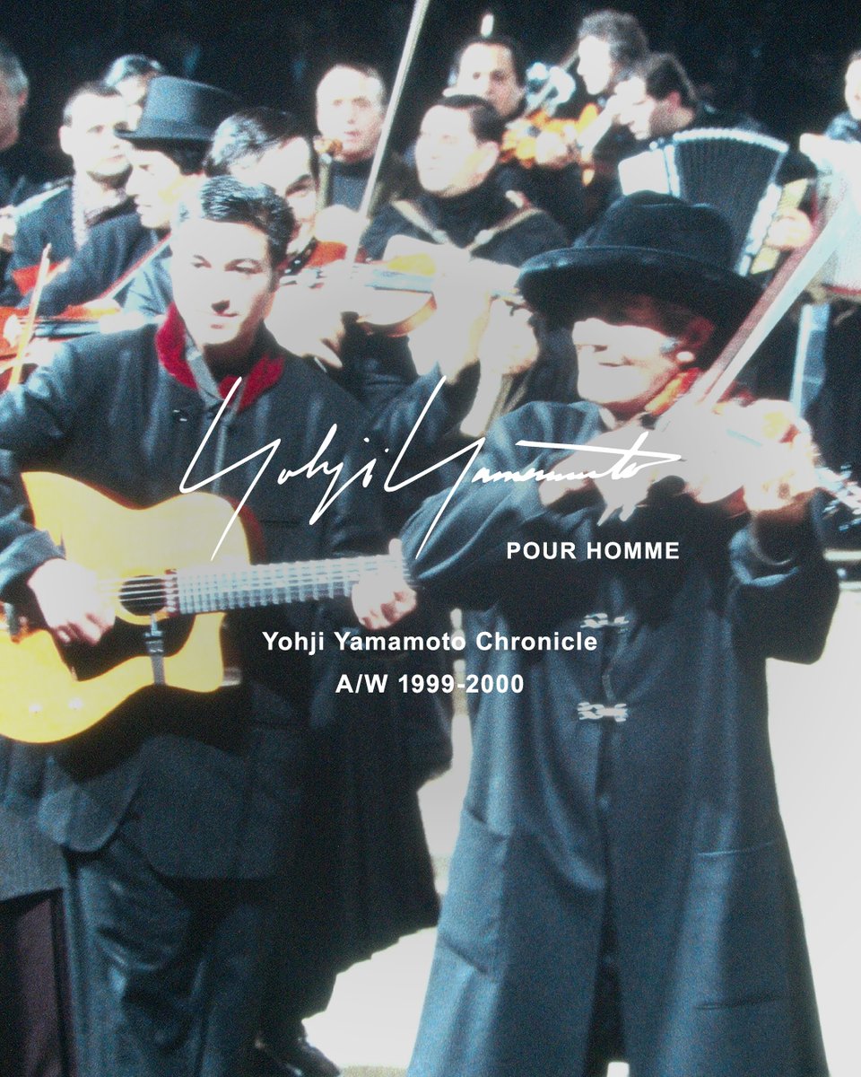 officialyohji's tweet photo. Yohji Yamamoto Chronicle
- Yohji Yamamoto POUR HOMME
AW 1999-2000
https://t.co/4BjLrRnmaj
#YohjiYaamamotoChronicle
#YohjiYamamoto
#YohjiYamamotoPOURHOMME
#AW99 https://t.co/mwWK9lqN2y