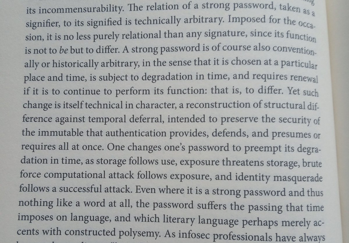 RDBinns's tweet photo. The English department's IT team trying to explain the password policy to faculty in language they understand https://t.co/VM5jH9muD7